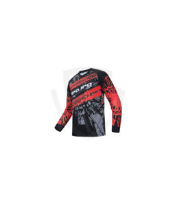 Maillot de motocross à manches longues imprimé par sublimation, unisexe adulte, séchage rapide, personnalisable pour équipe, % polyester, anti-UV, professionnel - Product Image 3