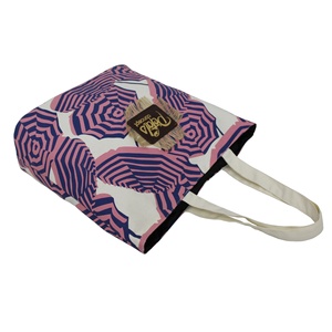 กระเป๋าผ้าแคนวาสแบบมีกระดุมปิดทำจากผ้าโพลีเอสเตอร์มีช่องเปิดและมีซิปกระเป๋าชายหาดซัก10ออนซ์ดีไซน์ทันสมัย - Product Image 4