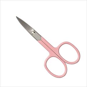 Ciseaux à cuticules professionnels en acier inoxydable de 9,4 cm à pointe incurvée, coupe-ongles, dissolvant de vernis, manucure, pédicure, durables, beauté - Product Image 6