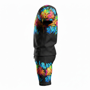 Ensemble complet d'uniformes de football américain personnalisés, graphismes par sublimation, polyester et élasthanne durables, équipement haute performance - Product Image 3