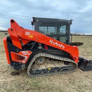 Kubota SVL75-3 Compact Track Skid Steer Loader with Forestry Mulcher Attachment <b>Hydraulic</b> Brush <b>Cutter</b> Land Clearing Machine - Product Image 4