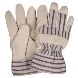 Gants de sécurité en cuir pleine fleur de qualité supérieure, pour ébénistes canadiens, protection robuste des mains, caractéristiques industrielles réfléchissantes - Product Image 3