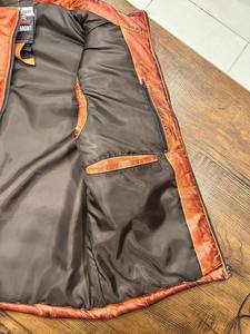 Gilet de moto en cuir personnalisé 2026 pour la course et la sécurité, pour hommes, fabricant OEM, fabriqué au Pakistan - Product Image 5