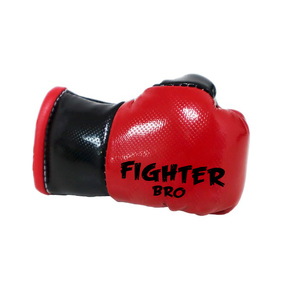Llavero de mini guante de boxeo de cuero artificial, colgante para coche, regalo de MMA, soporte para llaves, tamaño personalizado, estilo de moda - Product Image 1