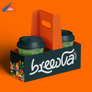 Porte-boissons à emporter sur mesure du Vietnam, fabriqué en papier de qualité supérieure pour une performance à long terme - Product Image 2