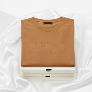 เสื้อยืดผู้ชายเท่ห์ ผ้าคอตตอนถัก 100% สวมใส่สบาย ระบายอากาศได้ดี เหมาะสำหรับใส่ทุกวัน ชุดฤดูร้อน สไตล์โมเดิร์นสตรีท - Product Image 6