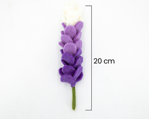 Fieltro de Lana y Hilo, Flor de Lavanda Hecha a Mano, Decoración Moderna para el Hogar de Primavera, Decoración para Bodas, Suministros para Manualidades, Ecológico - Product Image 6