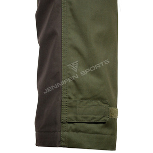 กางเกงล่าสัตว์สองสี ผ้าแคนวาสฝ้าย 100% ชุดยุทธวิธีพร้อมกระเป๋าข้าง - Product Image 4