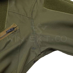 Overol de Trabajo Transpirable Unisex Verde Oliva, Estilo Piloto, Traje de Vuelo Duradero con Certificación CE, de Secado Rápido y Cómodo, de una Sola Pieza - Product Image 5
