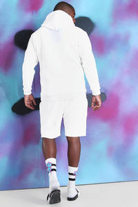 Hoodies personnalisés pour hommes, double couche, coupe oversize, style Ninja, en polaire épaisse, zippé, ample - Product Image 3