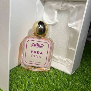 Perfume de Mujer de 50 ml, Lujoso y Clásico, en Envase Satinado con Tapa Esférica Dorada, Aroma Floral Oriental Dulce y Duradero, Eau de Parfum Rosa - Product Image 1