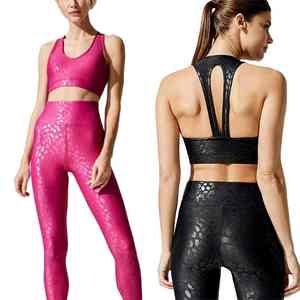 Conjunto de Yoga de Dos Piezas para Mujer, Ropa Deportiva Personalizada 2026, Cintura Alta, Transpirable, Bra Deportivo y Pantalones Elásticos Sin Costuras - Product Image 6
