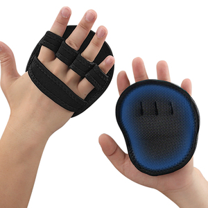 Neoprene Weight Lifting Gloves <b>Half</b> Finger Adjustable Wrist Strap Non <b>Slip</b> Gym Unisex fitness gloves - Product Image 3