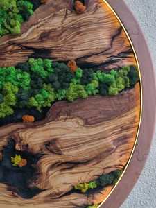 Decoración de Madera Inspirada en la Naturaleza, Decoración Ecológica, Pieza Artesanal Hecha a Mano, Diseño de Interiores Orgánico, Estilo Bosque, Hogar de Lujo - Product Image 6