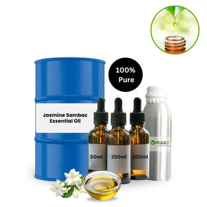 Aceite Esencial Puro de Jazmín Orgánico de la Mejor Calidad, 100 ml, Tamaño de Botella Personalizable, Etiquetado Privado para Aliviar el Dolor de las Ojeras - Product Image 3