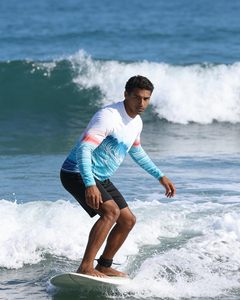 Long <b>Sleeve</b> Men's Shirt UPF 50+ Swim Beach UV Sun Protection Fishing <b>Base</b> <b>Layer</b> (Big & Tall) Stretch Fit Activewear - Product Image 6