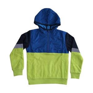 Sudadera con capucha para niños, con bordado de impresión personalizada, 100% poliéster, venta al por mayor - Product Image 6