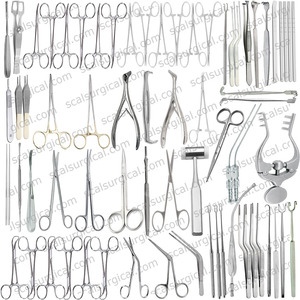 Juego de Cirugía Nasal Completo de 71 Piezas, Instrumentos Quirúrgicos de Rinoplastia ORL de Acero Inoxidable - Product Image 3