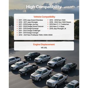 Alberi a camme di ricambio per Jeep Wrangler JK 2018, cuscinetti e boccole per alberi a camme motore - Product Image 2