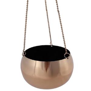 Jardinière suspendue de décoration de maison de concepteur classique jardinière suspendue en métal de qualité supérieure pour la maison balcon jardinières suspendues de jardin - Product Image 1