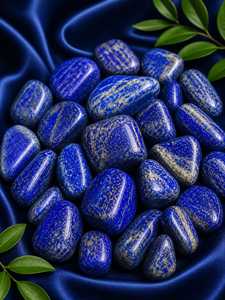 Pierre de Lapis Lazuli Naturelle de Qualité Supérieure, Polie, Cristal Bleu pour la Sagesse, la Communication et la Concentration du Chakra du Troisième Œil - Product Image 3
