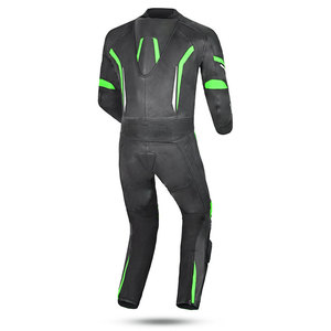 Combinaison de moto en cuir véritable pour homme, de qualité supérieure, conçue sur mesure, respirante, coupe-vent, imperméable et ignifuge - Product Image 2