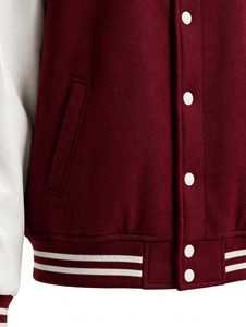 Chaqueta Varsity de Lana para Mujer, Estilo Moderno, Personalizada, de Alta Calidad, Resistente al Viento, Proveedor Directo de Fábrica, Manga Larga, Estilo Letterman - Product Image 4
