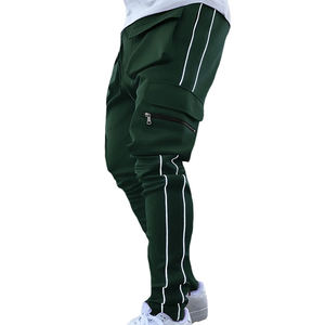 Men's <b>Cargo</b> Pants and Trousers With Style Including Ones With Zippered Pockets and Reflective Material for Nighttime Running - Product Image 2