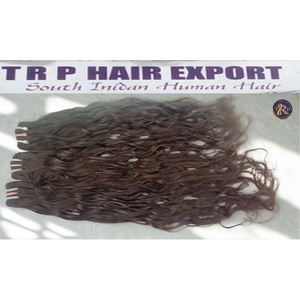 Extension de cheveux frisés vierges noirs 100% naturels de 14 pouces, cheveux tressés Jerry Curl de haute qualité de temple - Product Image 6