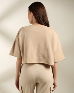 Camisetas personalizadas para mujer, corte holgado, camiseta extragrande de algodón orgánico, algodón liso, estilo vintage, de lujo, alta calidad. - Product Image 3
