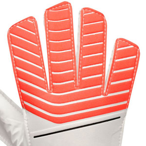 Football Goalkeeper Gloves Full Finger PU Material Finger Slits Adjustable Wrist <b>Strap</b> Hook and Loop Closure Unisex - Product Image 4