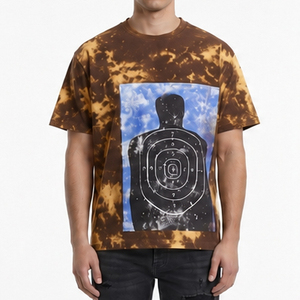 Camiseta de Algodón de Alta Calidad Personalizada para Hombre, Tie Dye, Peso Pesado, Estampado Oversize, Camisetas para Hombre con Logo, Estilo Urbano, Camiseta Boxy - Product Image 1