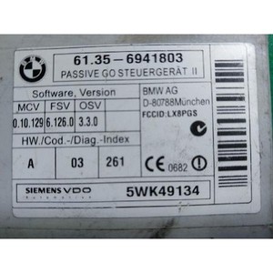 ECUs et modules informatiques d'occasion de la série 7 6941803 - Product Image 3