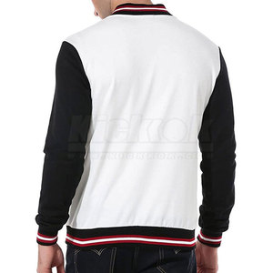 Long Sleeves Latest Design High Quality Winter Jacket Men Top Selling Custom Design Letterman Canvas <b>Stand</b> Collar Breathable - Product Image 4