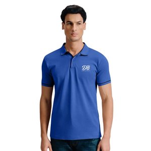Polo personnalisé pour homme en coton à manches courtes, respirant, décontracté, en piqué, pour le golf, le tennis, vêtements de sport, uniforme, vêtements en gros - Product Image 1