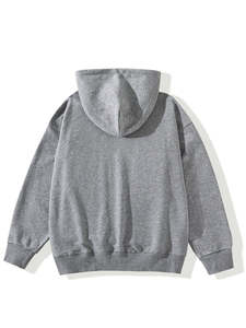 Survêtement Homme Personnalisé avec Logo Imprimé 300 g/m² Haute Qualité Polyester/Coton Respirant Décontracté Uni Automne Coupe Oversize - Product Image 3