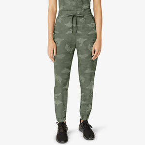 Pantalones de Trabajo de Tela Oxford Transpirable y Cómoda con Diseño de Camuflaje Sublimado para Mujer, Uso Hospitalario, Venta al Por Mayor - Product Image 2