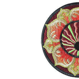 Decorative Handmade Embroidery Patches Custom Logo <b>Stitched</b> PVC Fabric Badge for Jackets Jeans Bags Hats Uniforms Apparel - Product Image 5