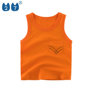 27 Men's White <b>Knitted</b> <b>Tank</b> <b>Top</b> O-Neck Casual Style With Pocket Solid Color - Product Image 4