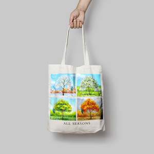 กระเป๋าผ้าแคนวาสแบบสั่งทำพิเศษสำหรับงานแต่งงาน งานอีเว้นท์ และของแจกในงานบริษัท - Product Image 3