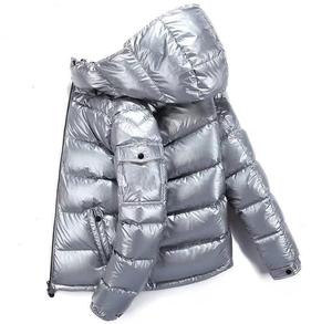 Chaqueta Acolchada de Invierno 2026, Unisex, con Logotipo de Diseñador, de Alta Calidad, Talla Grande, Personalizada, Brillante, con Cuello Alto, para Hombre, en Venta - Product Image 5