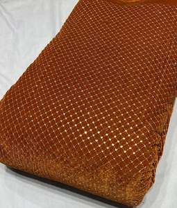 Premium Velvet Sequence Embroidery <b>Fabric</b> Luxury Fashion Textile For Designer Apparel Boutique And Party Wear Supply Import Zone - Product Image 4