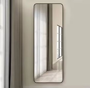 Miroir sur pied en flanelle pleine longueur pour la décoration intérieure et la salle de bain, vente en gros - Product Image 5