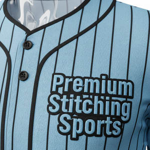 Meilleur fournisseur de vêtements de sport unisexes personnalisables pour le baseball, vêtements de sport athlétiques, impression par transfert thermique 100% originale, taille plus - Product Image 4