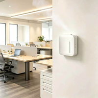Diffuseur d'aromathérapie avec commande Bluetooth, double alimentation (batterie ou prise secteur), compact et portable, capacité de 150 ml