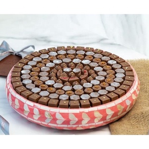 Ramadan <b>Eid</b> <b>Gift</b> Mubarak Mother of Pearl Inlay Bowl Seashell Bowl for Chocolate Display Top Selected Chocolate Serving Handmade - Product Image 2
