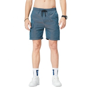 Pantalones cortos deportivos de playa, informales, lisos, impermeables, personalizados, novedad de 2022 - Product Image 1