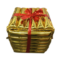 Ballon en aluminium gonflable en forme de goutte d'eau pour décoration de mariage, Noël, bar, fête, étoile éclatée, à faire soi-même