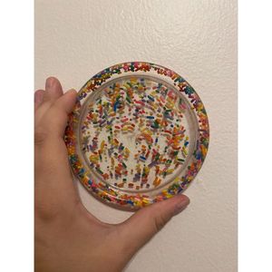 Cenicero de Resina Artístico de Lujo, Bandeja Moderna para Fumar, Elegante Porta Cigarrillos, Decoración Ecológica para Mesa de Oficina u Hogar - Product Image 4