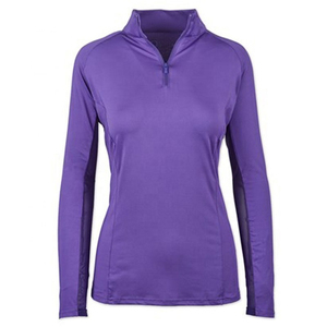 Professional riding top with moisture wicking construction and comfortable movement horse riding <b>shirts</b> for equestrian sport - Product Image 1